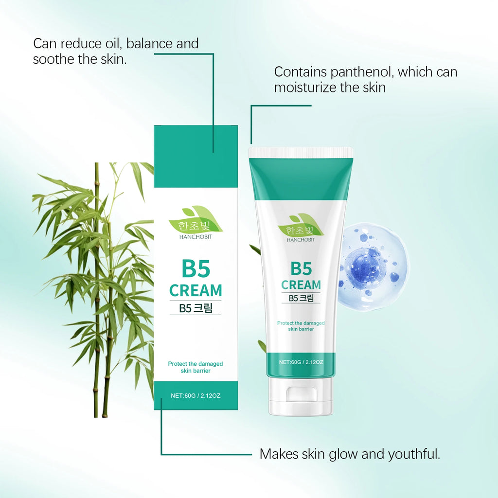 B5 Face Cream: Daily Moisturizing Facial Cream for Improving Rough Skin, Nourishing the Face & Restoring Vitality Oasis Select