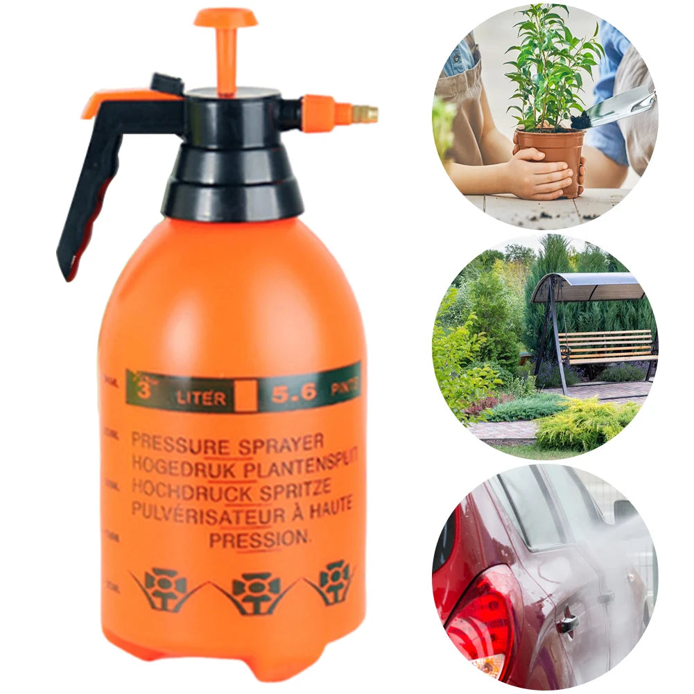 3L Handheld Garden Pump Sprayer Pressurized Sprayer Watering Can Lawn and Garden Care/ Watering Spray Weed Killer/Chemical Water Oasis Select United States