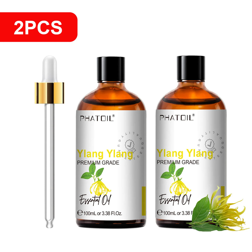 PHATOIL 100ml Pure Aromatherapy Essential Oil for Diffuser