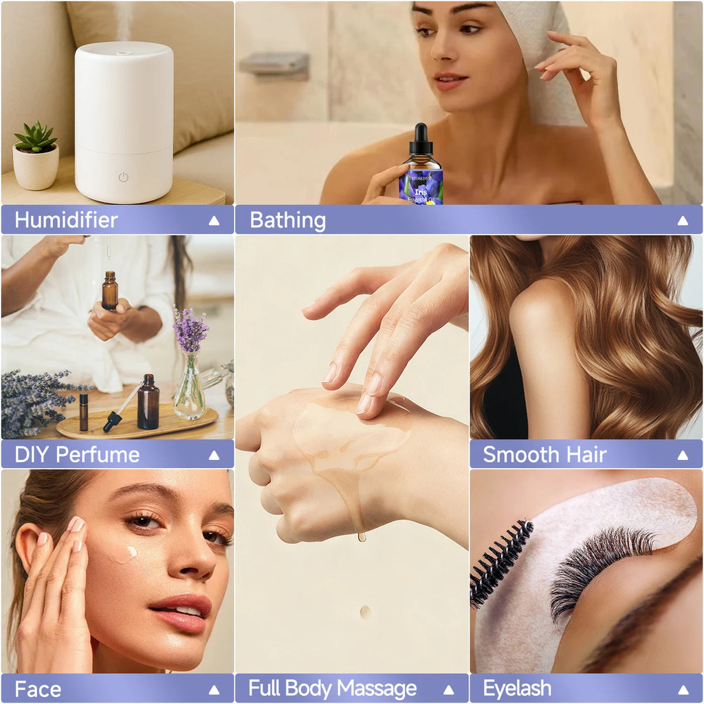 RIÔSEDYS Iris Essential Oil – Massage, Hair Care & Diffuser