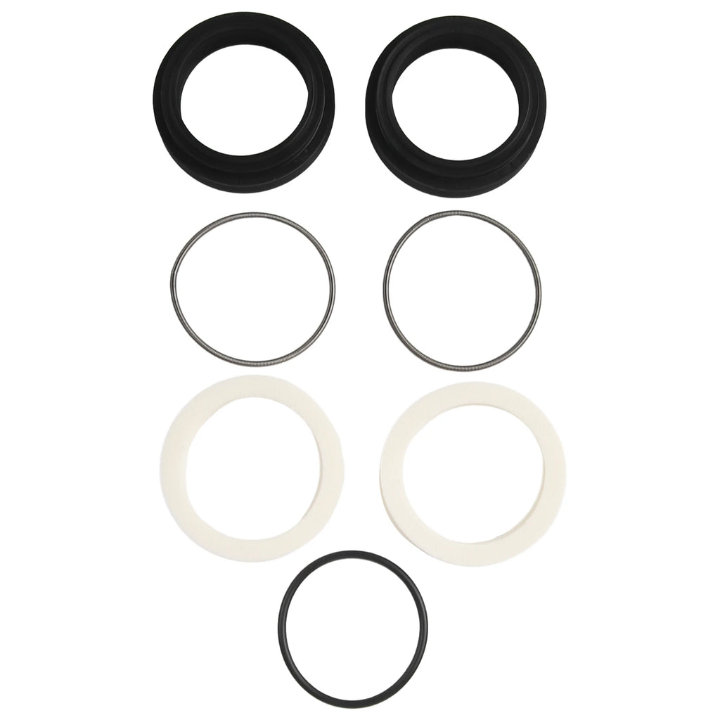 Spring Coil Fork Dust Seal Sealing Ring W/ Sponges 30 X 42mm 30-40mm For FOX/ROCKSHOX Rubber+Aluminum Alloy+Sponge Oasis Select