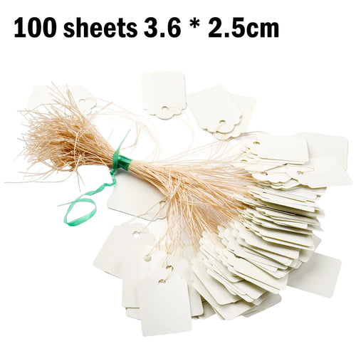 100pcs Waterproof Plastic Plant Hanging Tags | Garden Labels Garden Plant Labels Oasis Select