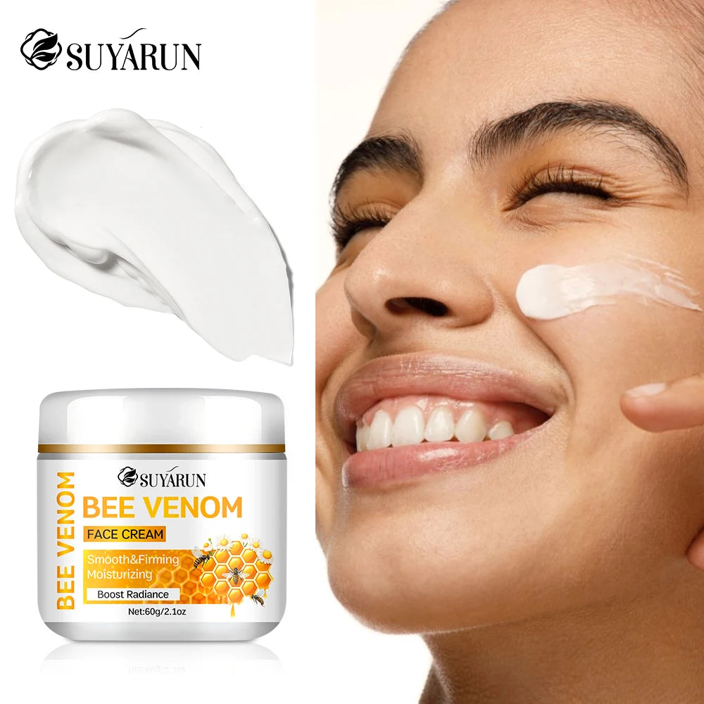 SUYARUN Bee Venom Cream – Anti-Aging Moisturizer with Aloe Anti-Aging Face Cream Oasis Select
