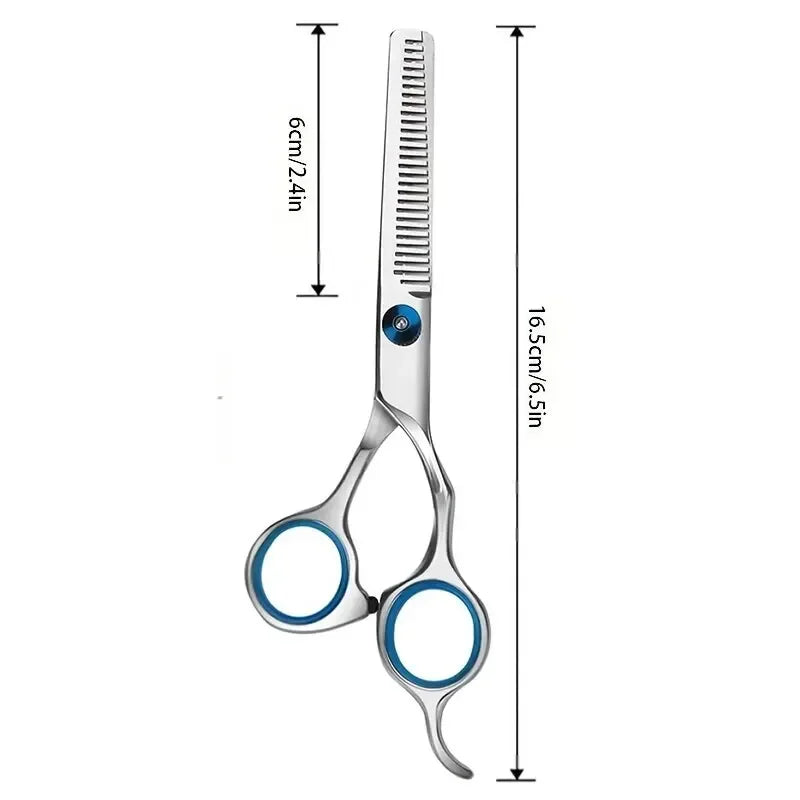 Professional Hairdressing Scissors Stainless Steel Cutting Thinning Barber Shear for Home Salon Use Oasis Select Teeth scissors