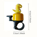 Cartoon Bicycle Bell Loud Crisp Sound Universal Scooter Ring Cycling Safety Horn for Kids Adults Bike Decor Accessories Gift Oasis Select Yellow