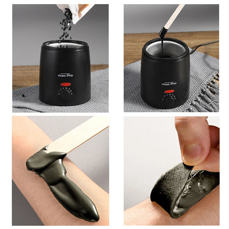 2026 Top Selling！200ML Wax Heater for Hair Removal Wax Beans Waxing Machine Epilator Wax-melt Pot Unisex Hair Removal Oasis Select