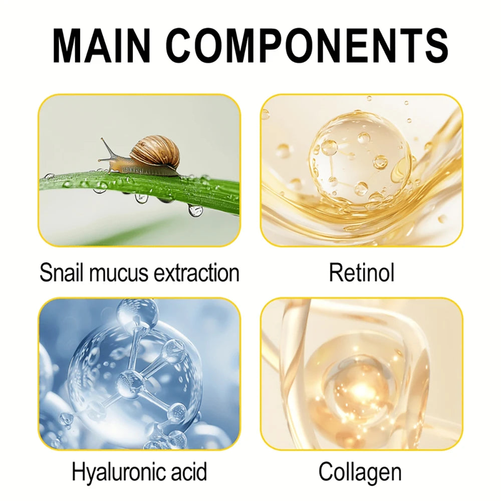 SUYARUN 96% Snail Mucin & Retinol Anti-Aging Cream Stick - Firming Neck, Face & Feet Care, Intensive Hydration. Oasis Select