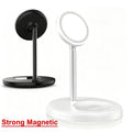 2 in 1 Magnetic Wireless Charger Stand Phone Charging Station Dock For iPhone 15 14 13 12 Pro Max AirPods Fast Chargers Oasis Select whtie