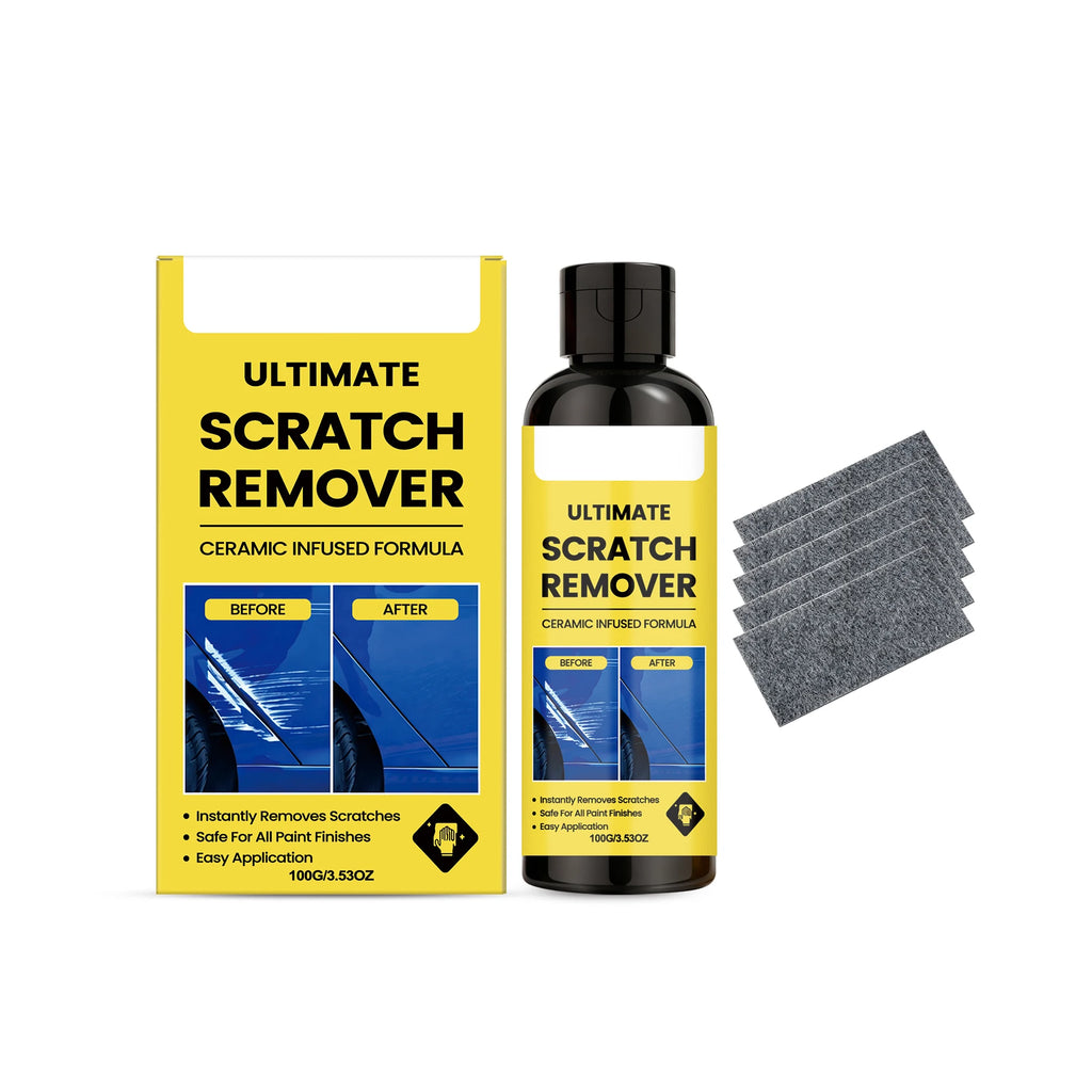 1/2/3/5/Set Ultimate Car Scratch Remover Formula Auto Paint Scratch Repair Kit With Nano Cloths For Paint Finishes Restore Shine Oasis Select 1Set