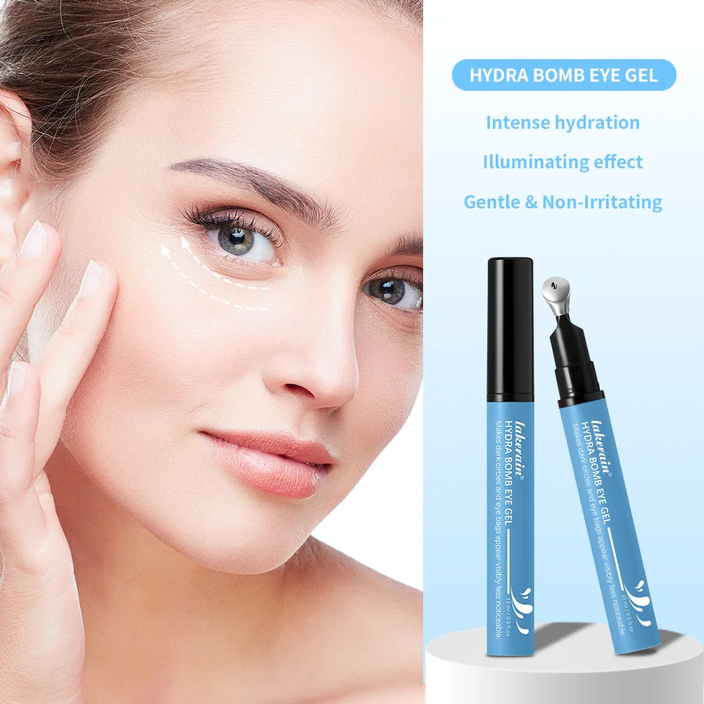 15ml Eye Gel Cooling Brightening Firming Eye Gel Reduce Dark Circles & Fine Lines Hyaluronic Acid Niacinamide Eye Skin Care Oasis Select