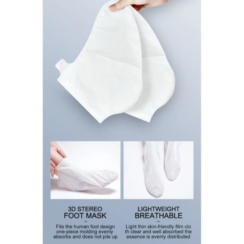 1 Pair Exfoliating Feet Mask Exfoliating Foot Peel Mask Socks Pedicure Peeling Dead Skin Remover Feet Mask Peel Moisturizing Oasis Select