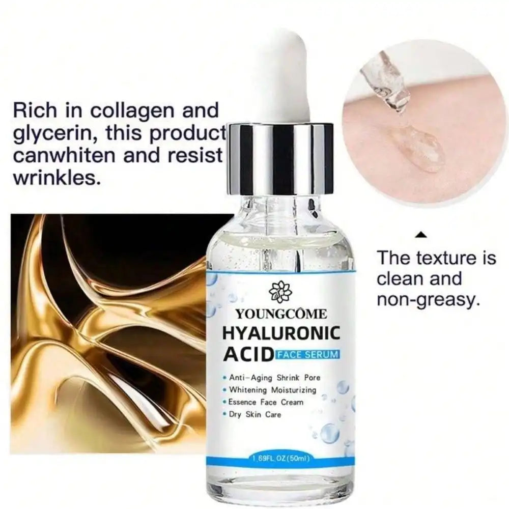 Hyaluronic Acid Facial Essence – Moisturizing & Brightening Serum Face Serum Oasis Select