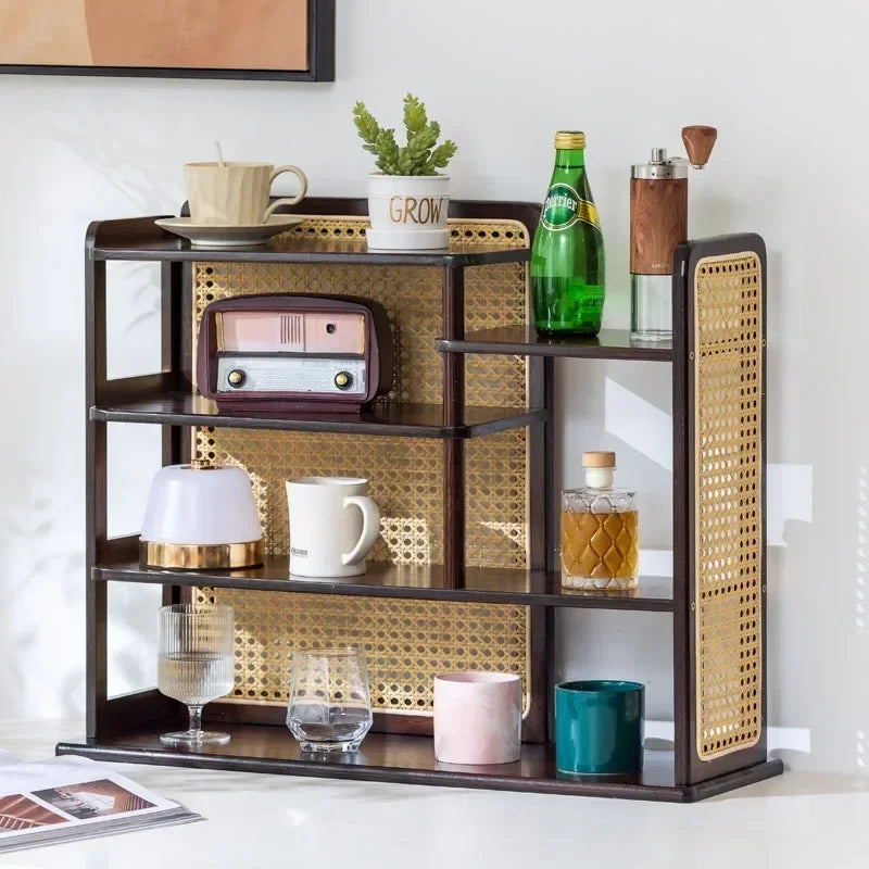 Desktop cup holder Multi-layer teacup water cup grid holder Mark coffee cup display rack Premium cup storage rack Oasis Select