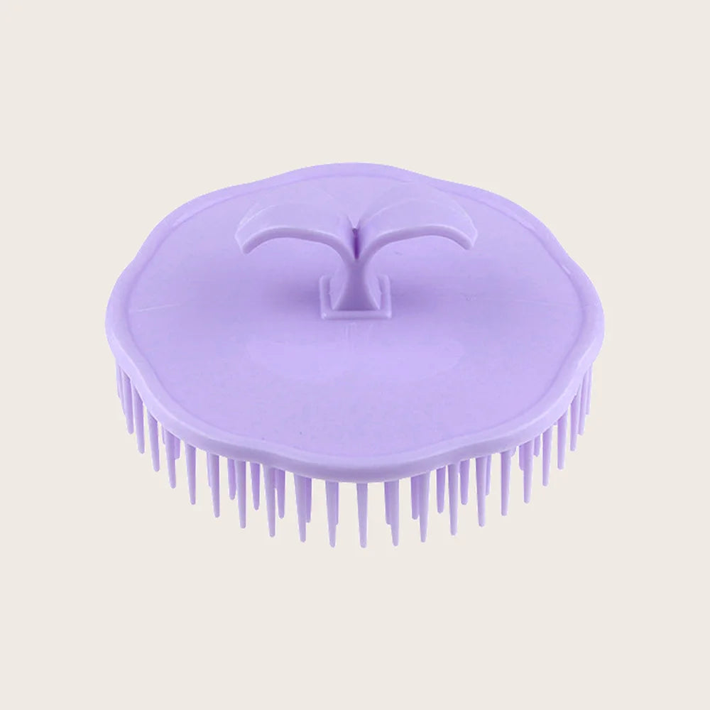 Head Wash Clean Care Hair Root Itching Scalp Massage Comb Shower Brush Shampoo Brush Oasis Select Purple