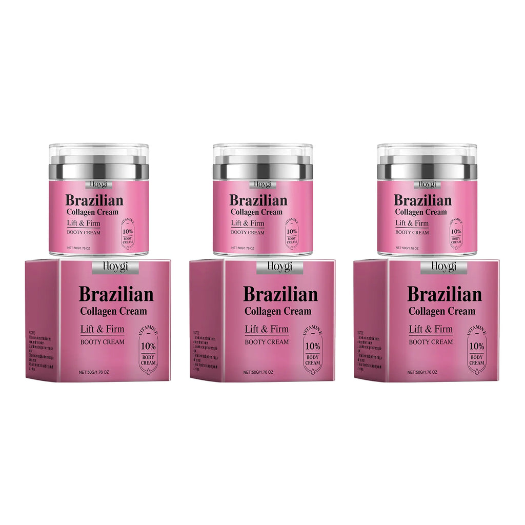 Hip Firming Cream Firming Improve Skin Sagging Increase Elasticity Tighten Lotion Shaping Lift up Buttock Massage Care for Women Oasis Select 3 X 50g boxed