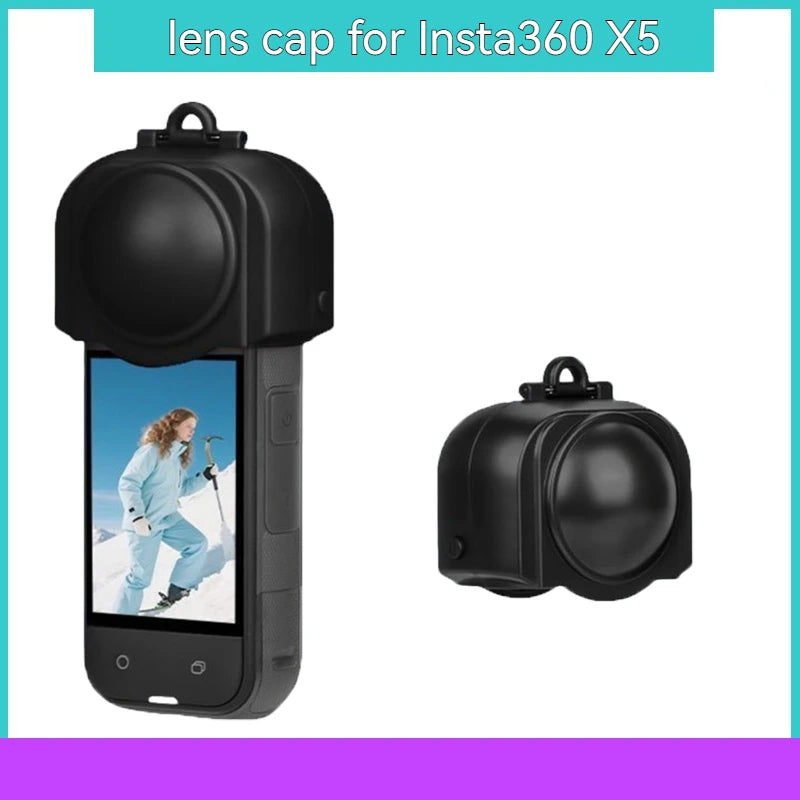 Insta360 X5 Lens Cap – Scratch-Resistant Protective Cover