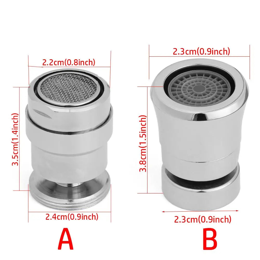 Flexible 360 Degree Water Saving Faucet Nozzle Sprayer Tap Aerator Outlet Swivel Tap Head Sink Mixer Kitchen Supplies Oasis Select