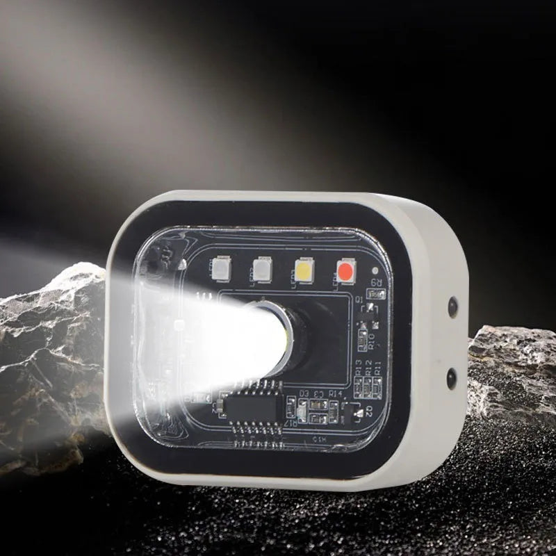 SHINEKNOT Clip-On LED Headlamp | Waterproof USB Rechargeable