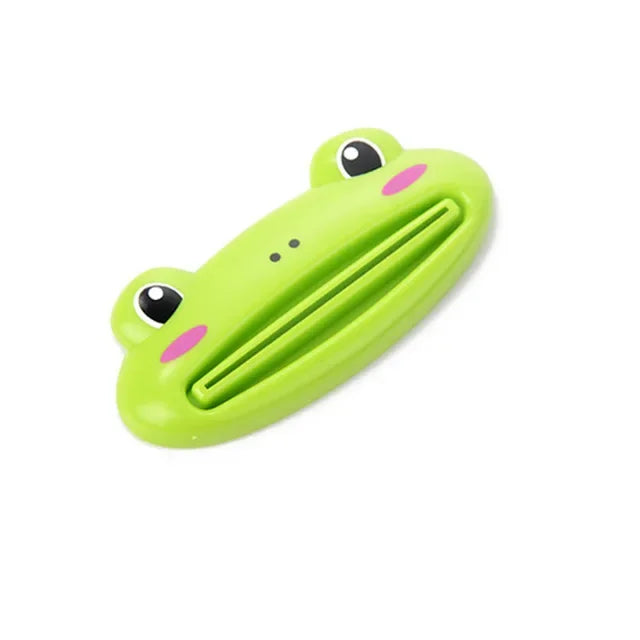 Cartoon Frog Toothpaste Squeezer & Toothbrush Holder Toothpaste Squeezer Oasis Select Frog