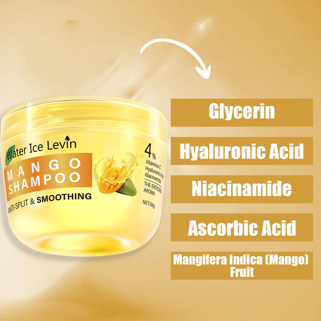 Mango Hyaluronic Acid Shampoo – Frizz Control & Moisture Moisturizing Shampoo Oasis Select