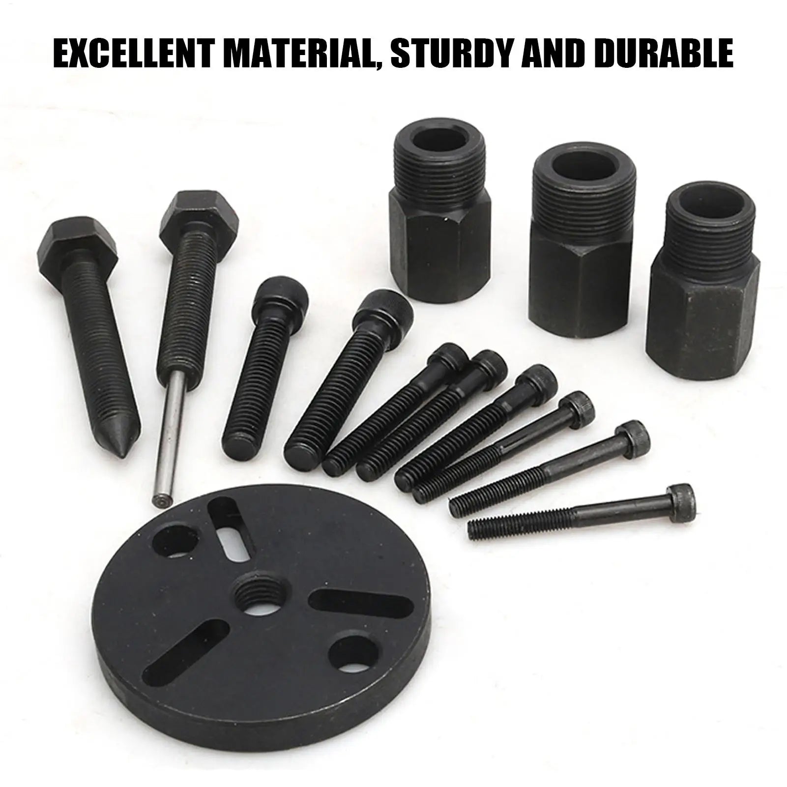Car Air Conditioning Installation Kit AC Clutch Puller AC Clutch Maintenance Tool for Garage Workshop Mechanics Technicians SUV Oasis Select