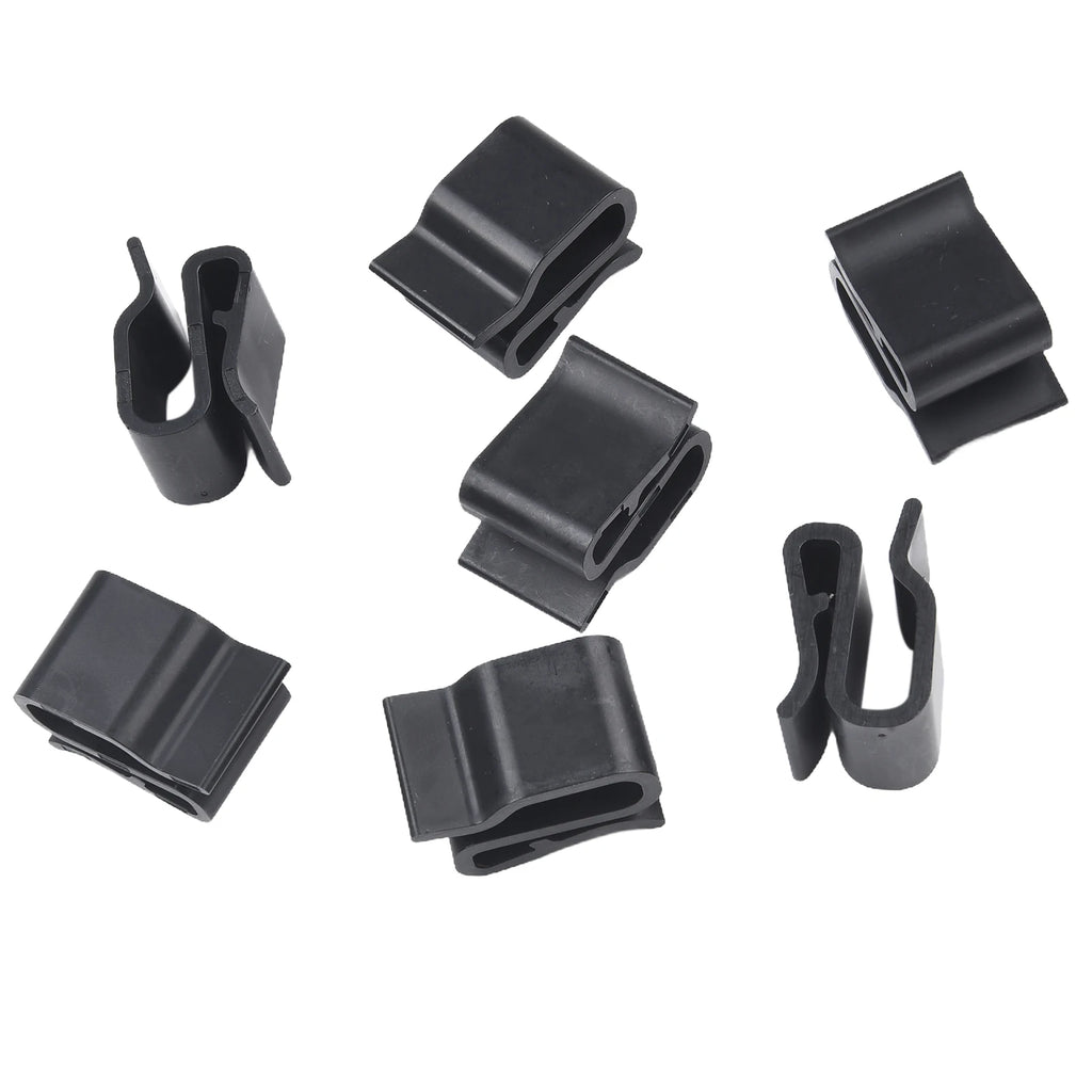 30Pcs Photovoltaic Solar Panel Cable Clamp Wire Clips Outdoor Trailer Frame Wire Clips Solar Panel Boat Oasis Select