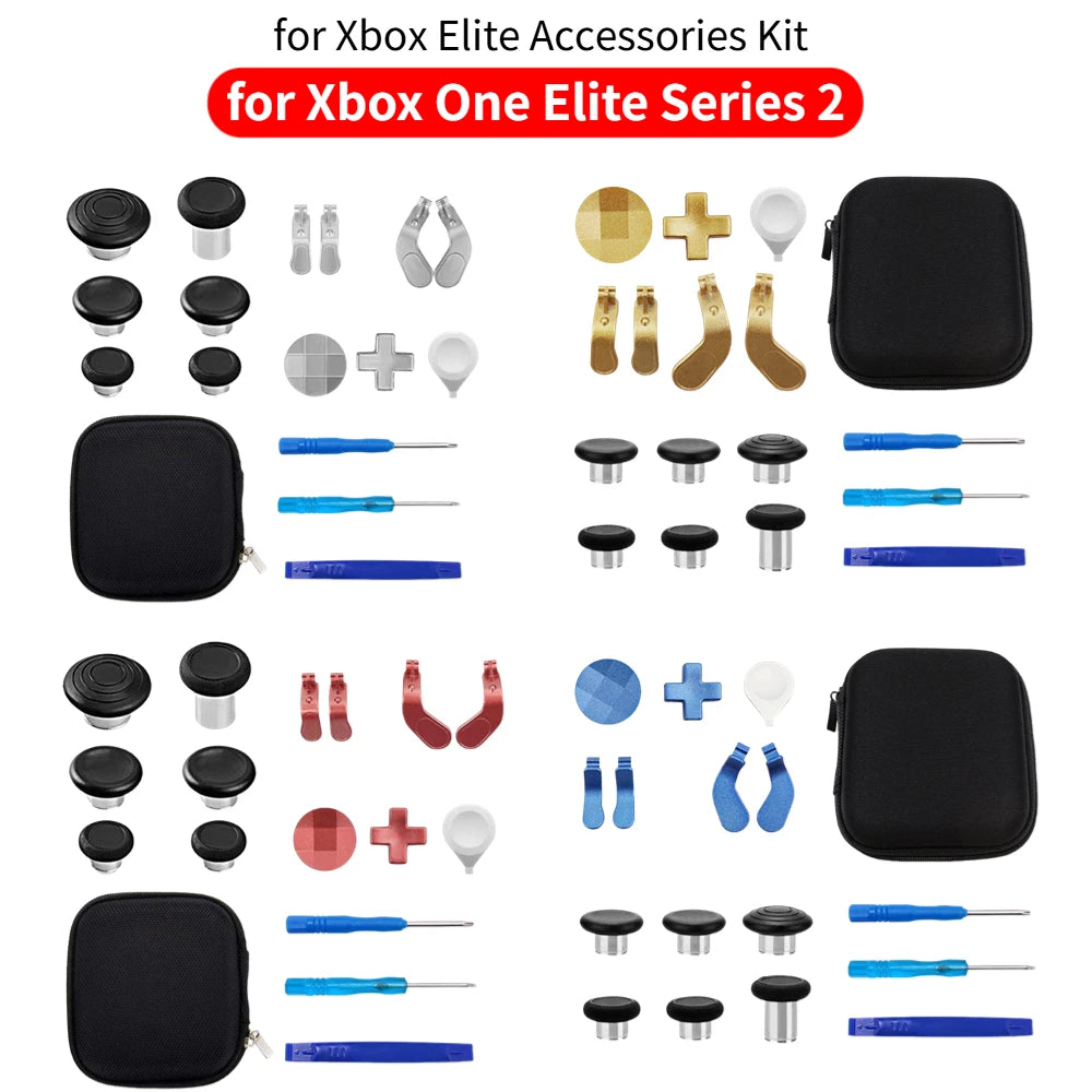 Xbox One Elite Series 2 DIY Kit – Metal D-Pad, Paddles & Tools Controller Repair Kit Oasis Select