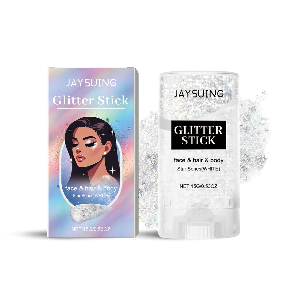 Glitter Gel Stick – Face Body & Hair Shimmer Makeup | 6 Shades