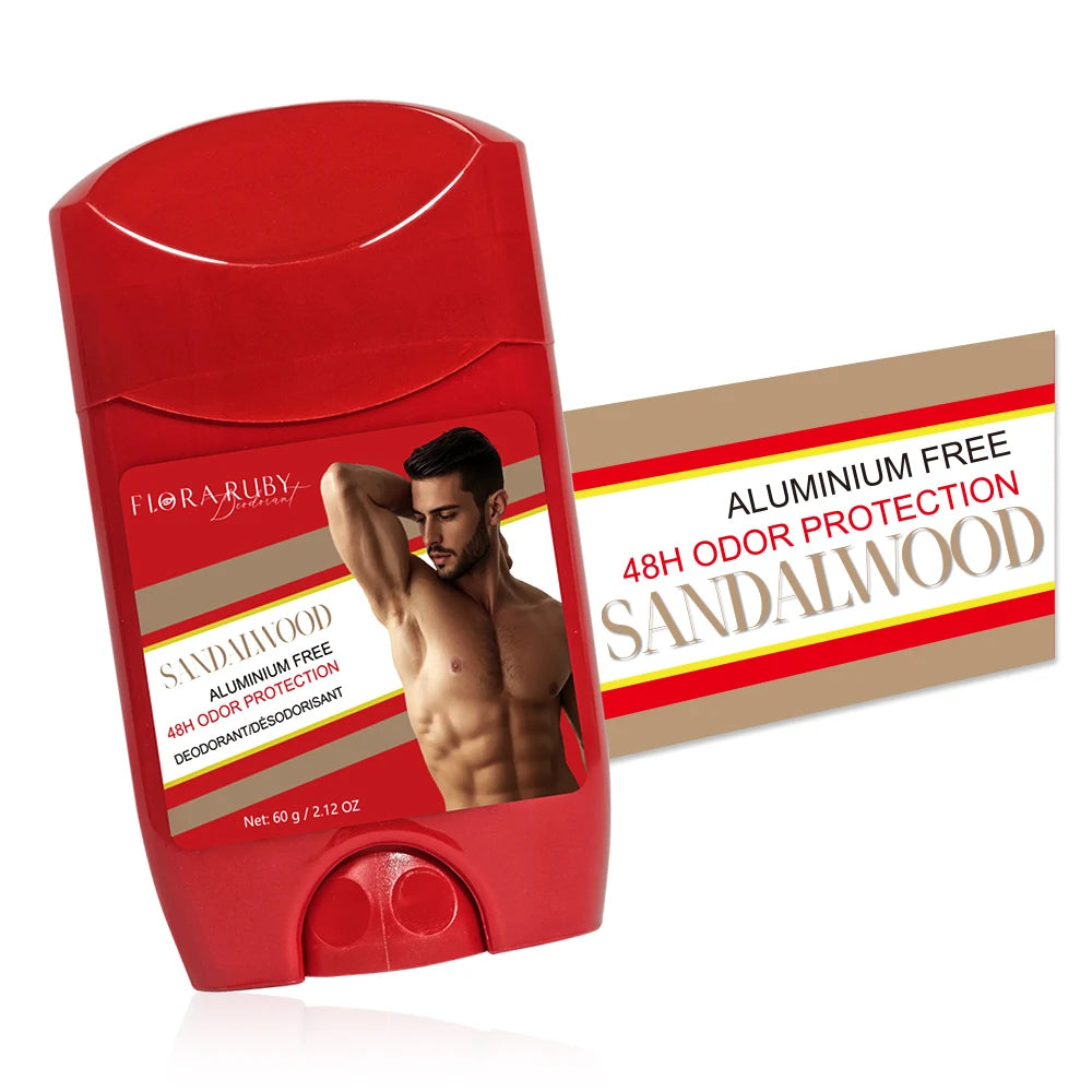 Aluminum Free Deodorant Men,High Endurance,48H Sweat Defense & Odor Protection,Freshness & Lasting,Pure Sport Scent 2.12OZ(60g) Oasis Select 03