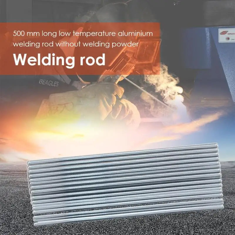 JUSTINLAU 1.6/2.0 330mm Aluminum Welding Strip Flux Cored Low-temperature Brazing Wire Air Conditioning Aluminum Repair Oasis Select