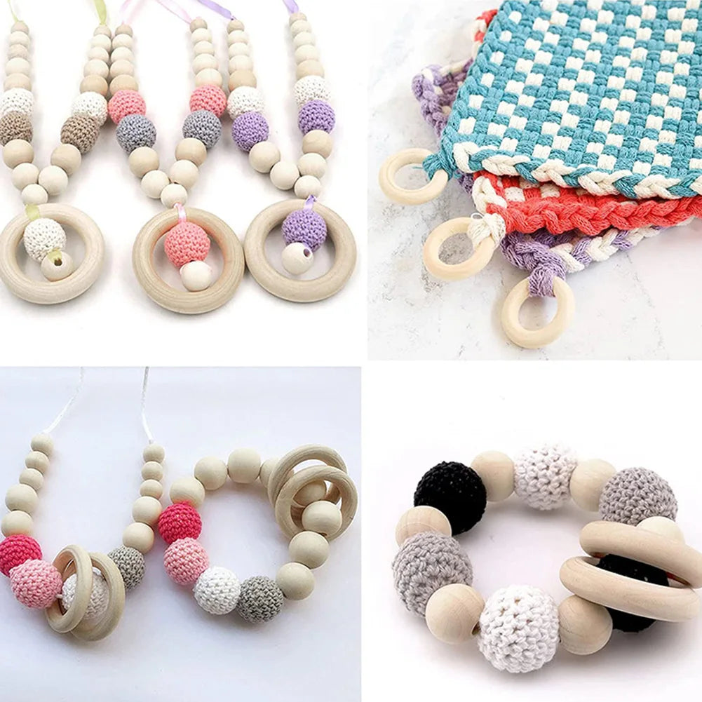 Unfinished Wooden Rings for DIY Crafts & Jewelry Making Wood Craft Rings Oasis Select