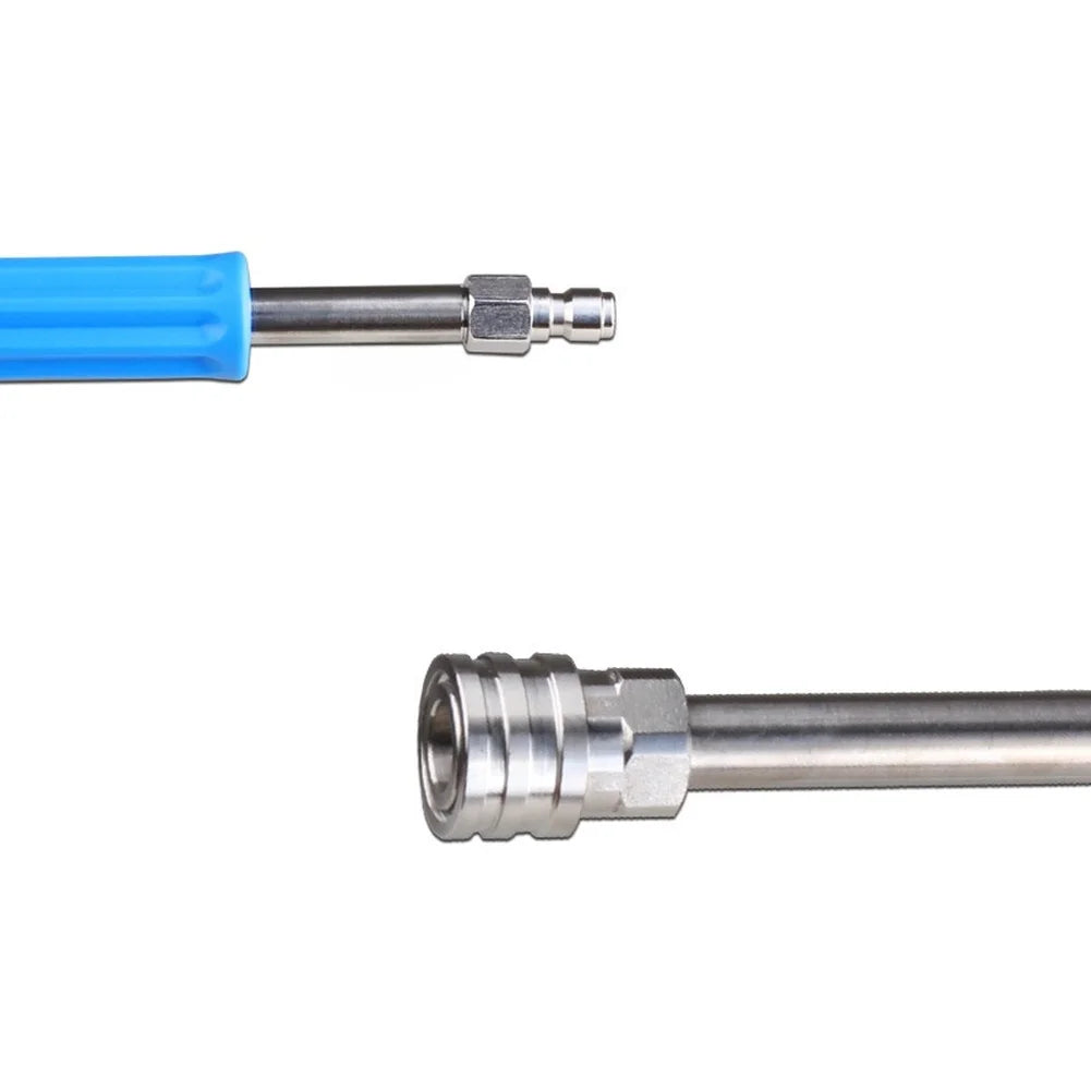 Stainless Steel 30 Degree Bent Extension Rod For High Pressure Washer, 1/4 Quick Connector, 41cm Spray Lance Oasis Select