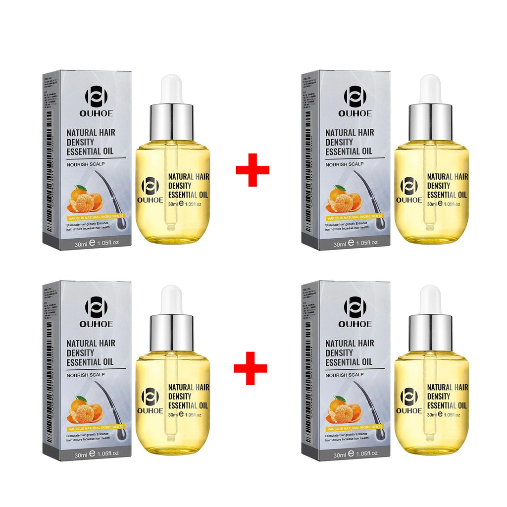 Citrus Hair Essential Oil Anti Hair Loss Reduce Breakage Strengthen Hair Roots Nourishing Scalp Hair Care Oil for Dry Hiar 30ml Oasis Select 4pcs