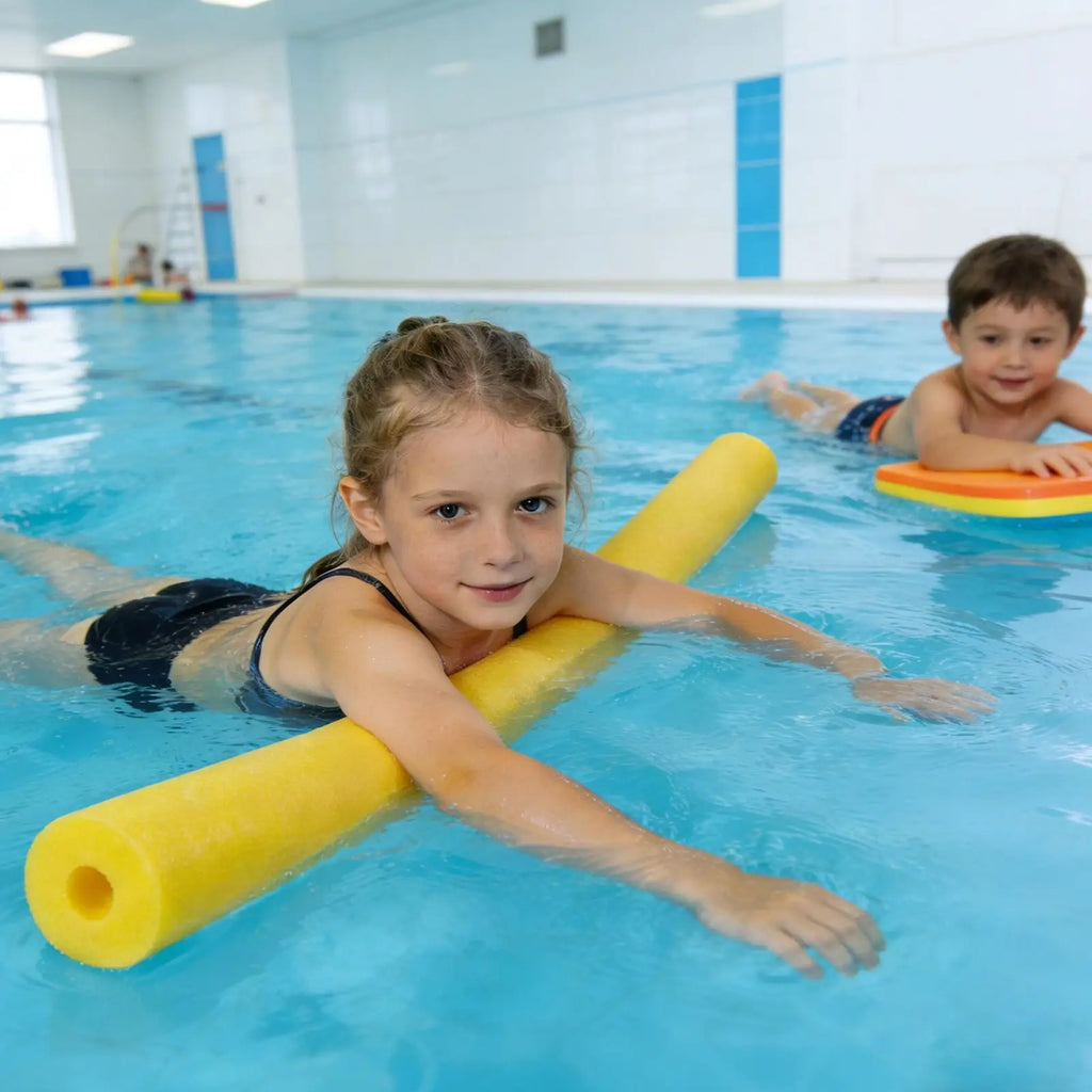 Pool Noodles Foam Tube Floating Hollow Large Colorful Exercise Aid Pool Noodles Tube for Aerobics Craft Projects Parties Water Oasis Select