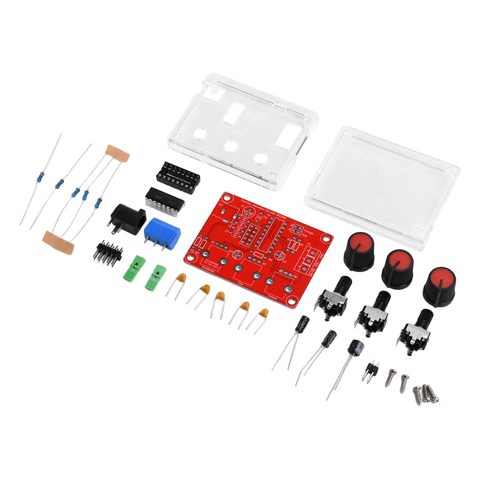 XR2206 High Precision Signal Generator DIY Kit Sine Triangle Square Waves 1Hz 1MHz Frequency Range Adjustable Frequency Oasis Select DIY