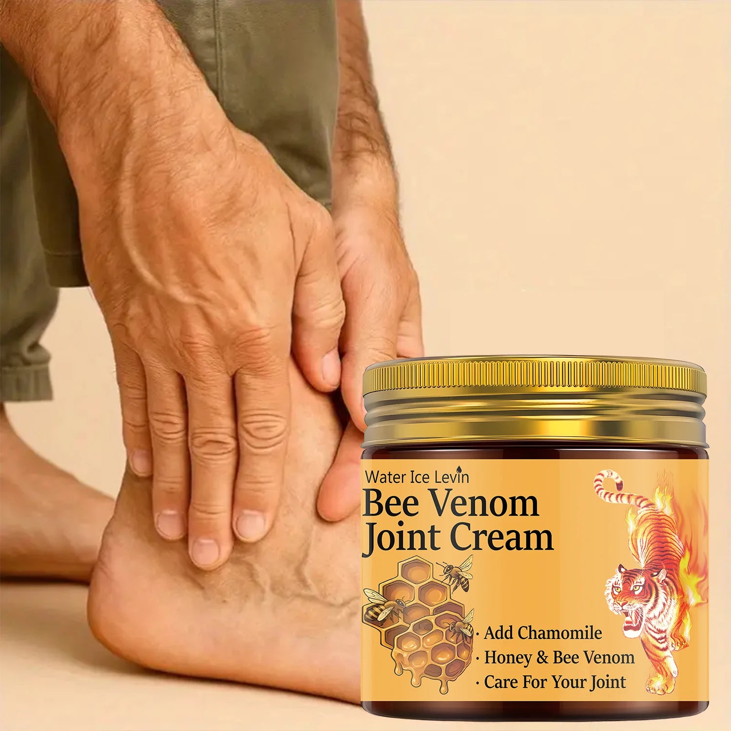 Bee Venom Joint Cream – Chamomile & Honey Moisturizing Formula Body Moisturizing Cream Oasis Select