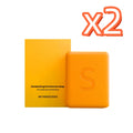 Persimmon Bath Soap Bar – Cleanse, Moisturize & Fruity Scent Bath Soap Bar Oasis Select 100g Boxed x 2