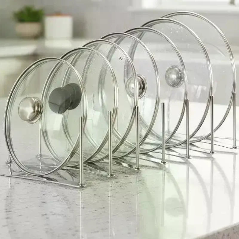Stainless Steel Foldable Dish Rack & Drainer | Cup Holder