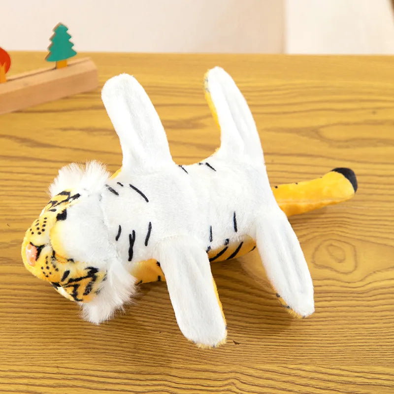 Panda Tiger Papa Ring Bracelet Plush Toy Arm Decoration Doll Curtain Rope Gift Oasis Select