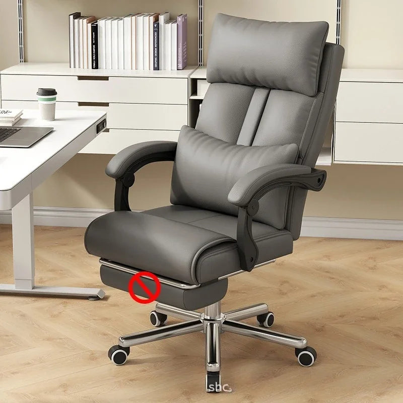 Boss chair office nap ergonomic computer chair home waist comfortable sedentary e-sports sofa chair Oasis Select Pink
