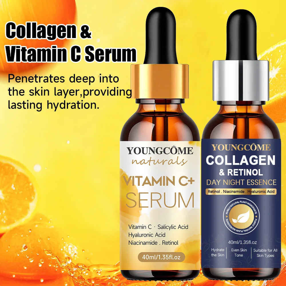 YOUNGCOME Collagen Retinol Face Serum with Hyaluronic Acid