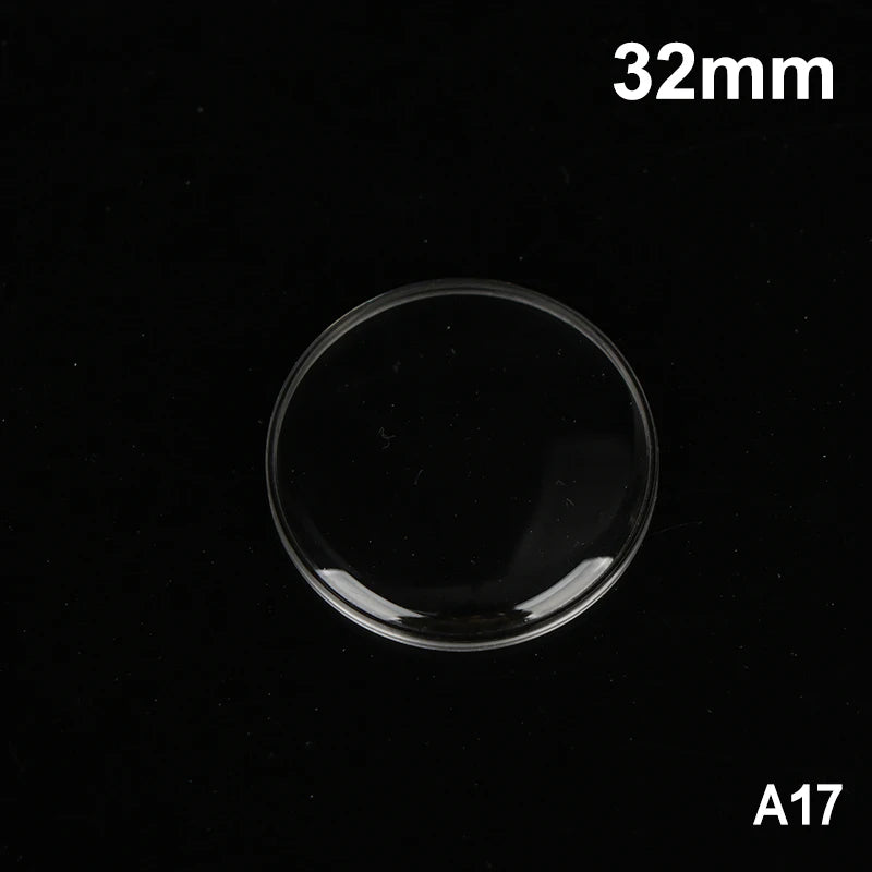 Watch Acrylic Crystal Watch Lens Organic Glass Mirror Replacement Parts 28MM-32.2MM @#X Oasis Select MR-12