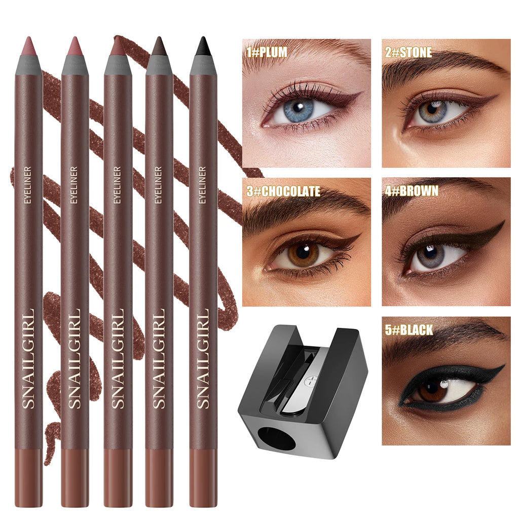 SNAILGIRL Waterproof Eyeliner & Eyebrow Pencil | Long-Lasting