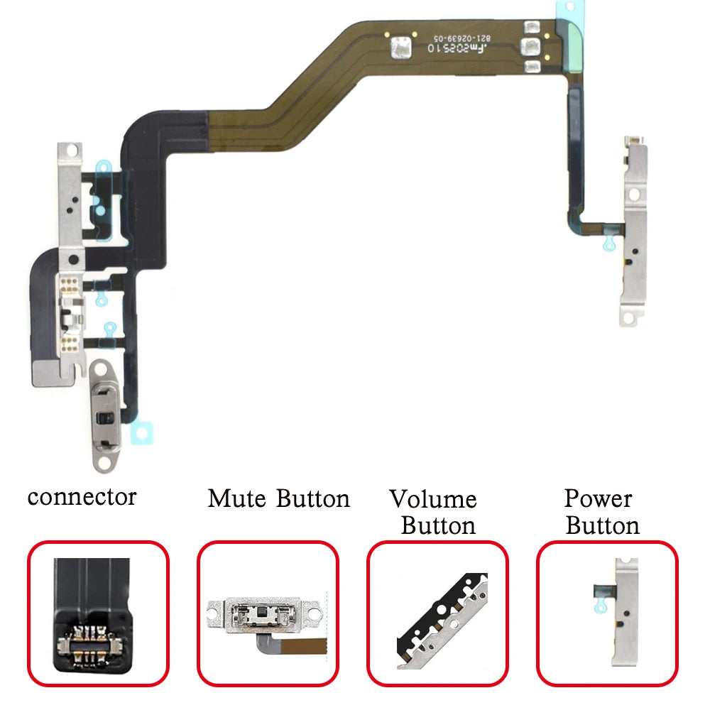 iPhone 12 / Mini / Pro Max Power Volume Flex Cable Replacement