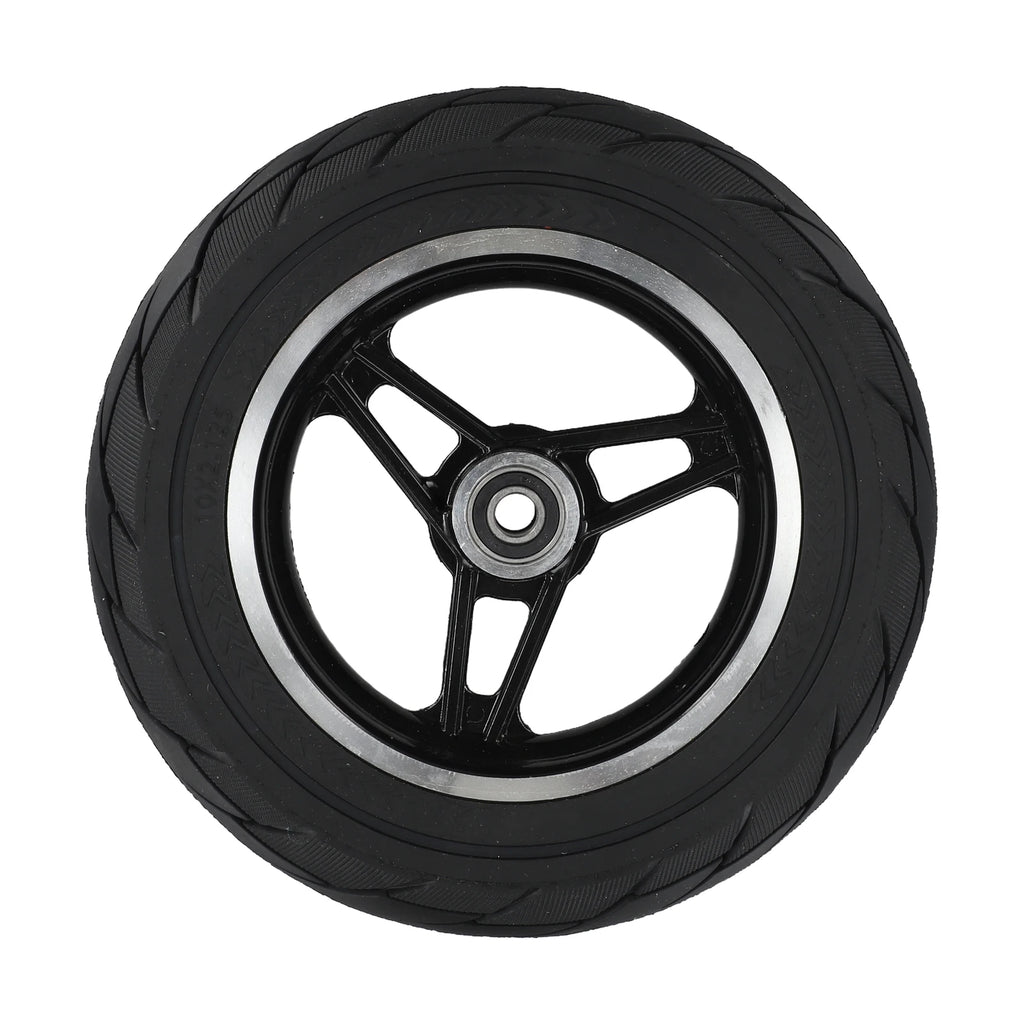 Outdoor Sports Solid Tire Complete Wheel 10MM/12MM Disc Brake 248MM Outer Diameter Hollow Solid Tire Brand New Oasis Select 12mm