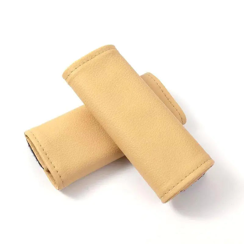 2PCS Car Door Inner Handle PU Leather Cover Door Handle Leather Protective Case Car Styling Interior Upgrades Auto Accessories Oasis Select C