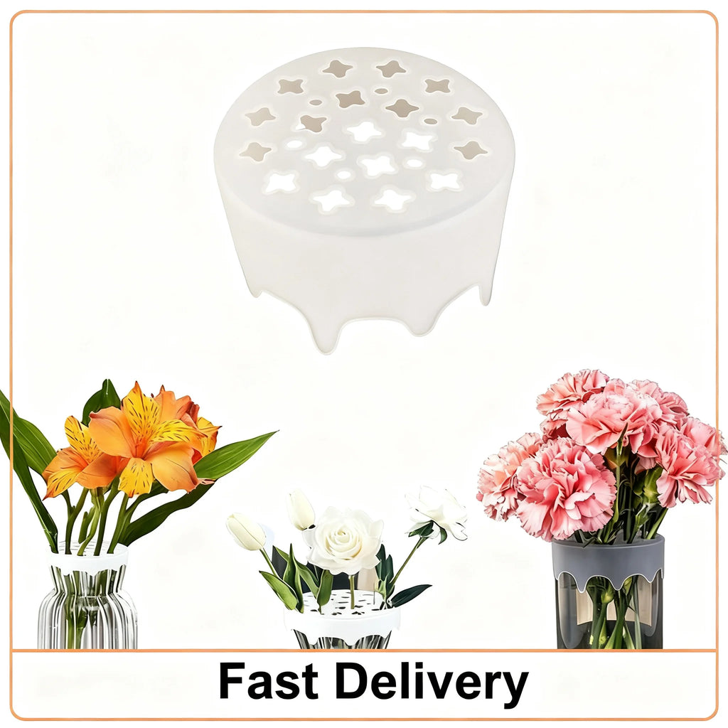 Silicone Flower Arrangement Grid – Ikebana Stem Holder