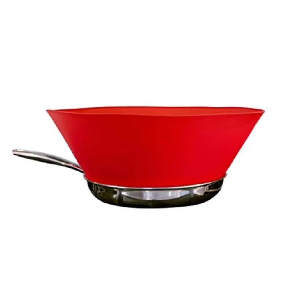 Silicone Foldable Splash Guard Lid for Pots & Pans | Kitchen