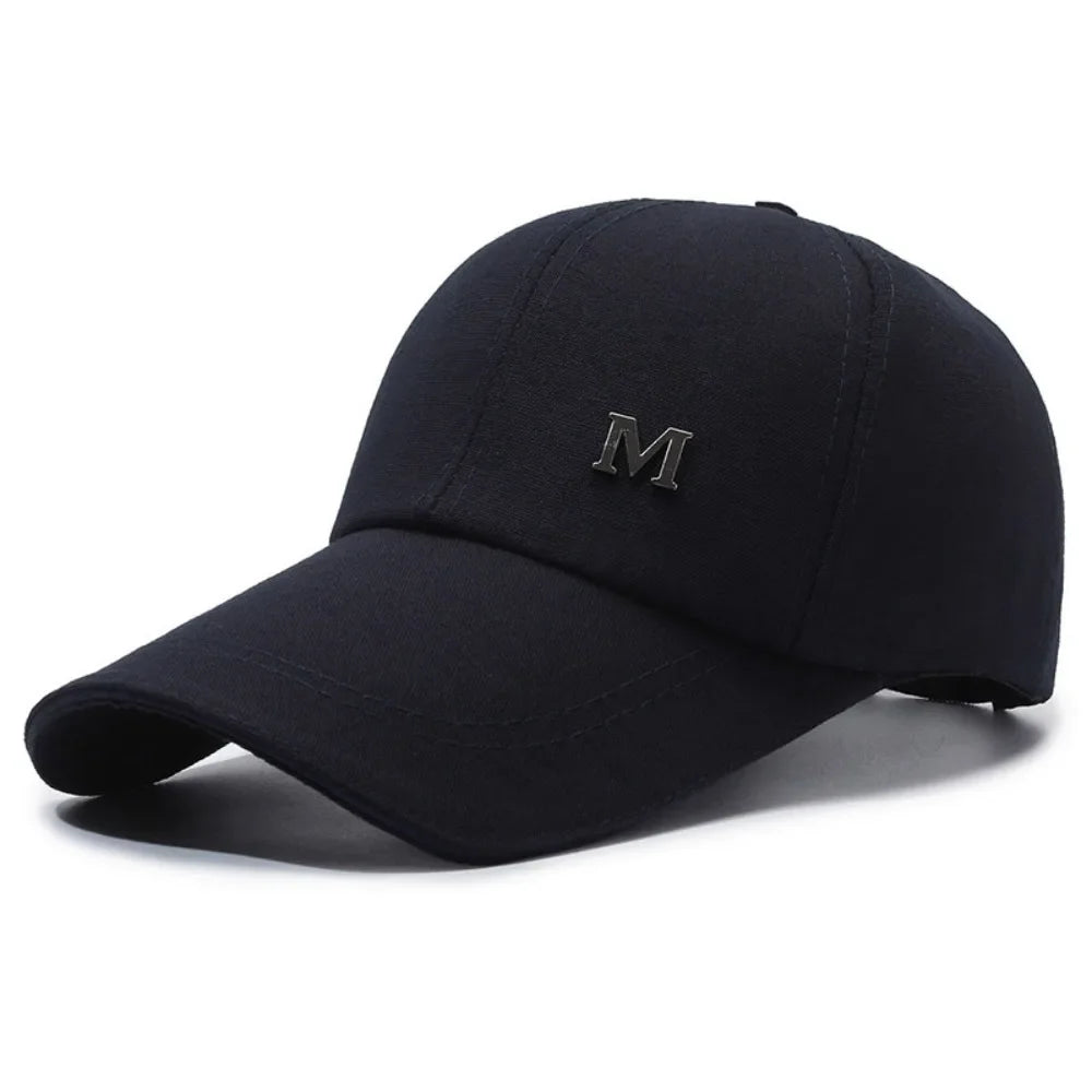 Casual Adjustable Baseball Cap Moisture-Wicking Unisex Quick-Dry Hat Sun Hat Oasis Select M-Dark Blue