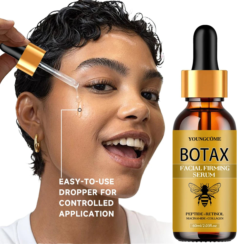 Bee Venom Facial Serum Face Essence Wrinkle Reduction Skin Tightening Natural Collagen Booster Hyaluronic Acid Essence 40/60ml Oasis Select